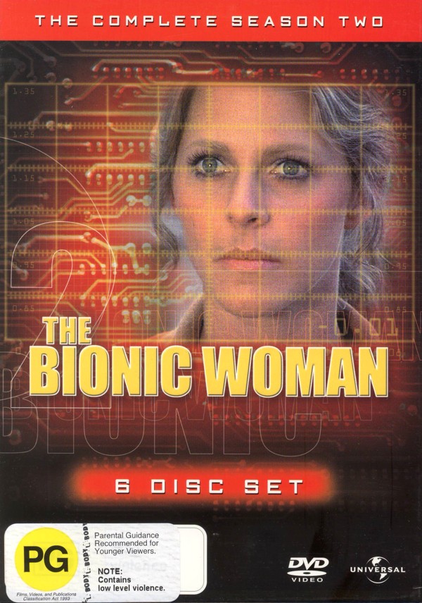 The Bionic Woman - Complete Season 2 (6 Disc Set) on DVD image