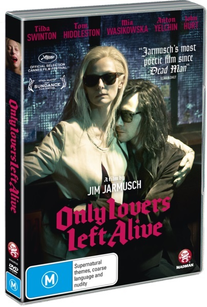 Only Lovers Left Alive on DVD image