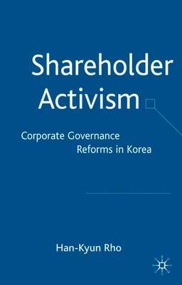 Shareholder Activism by Han-Kyun Rho image