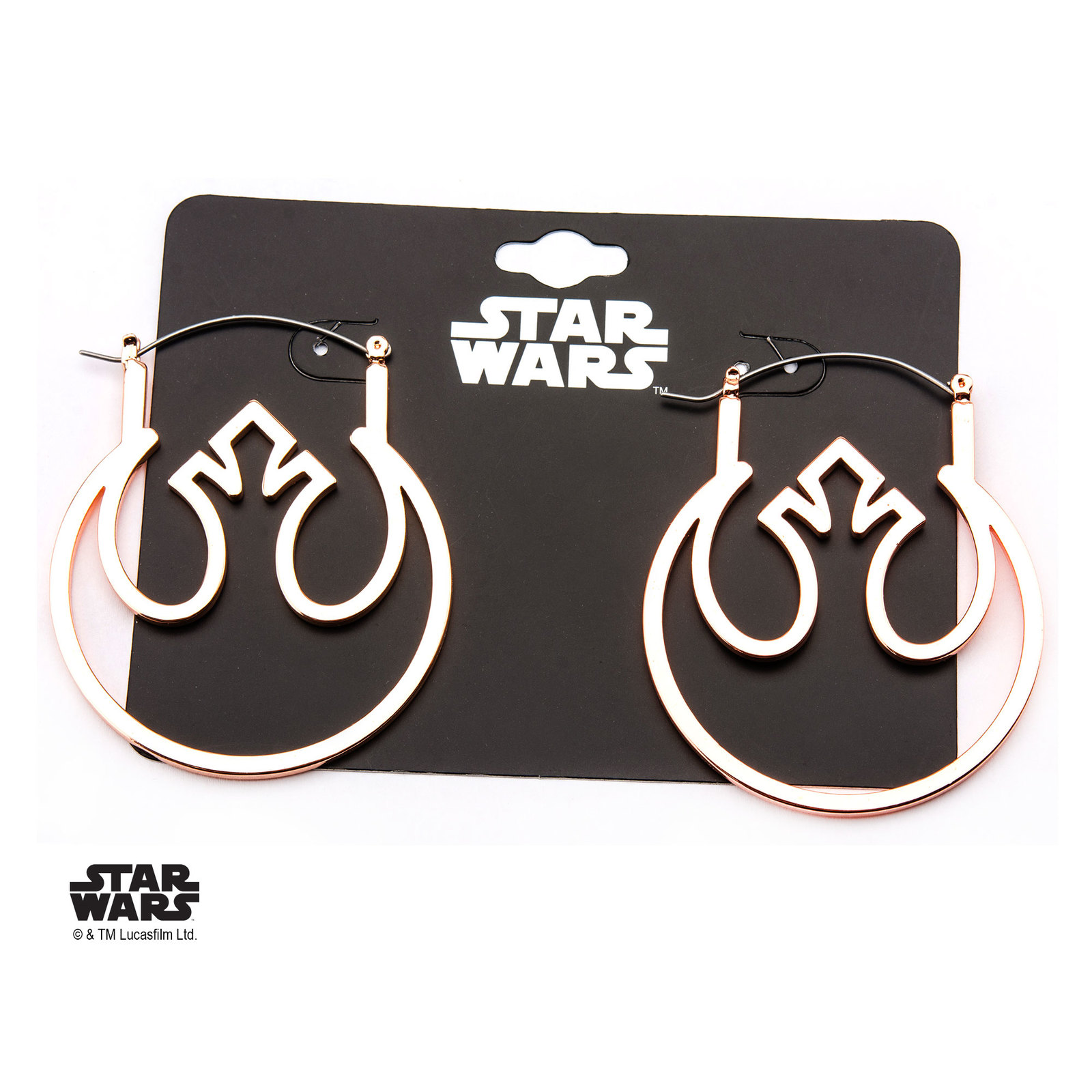 Star Wars: Rebel Symbol - Hoop Earrings