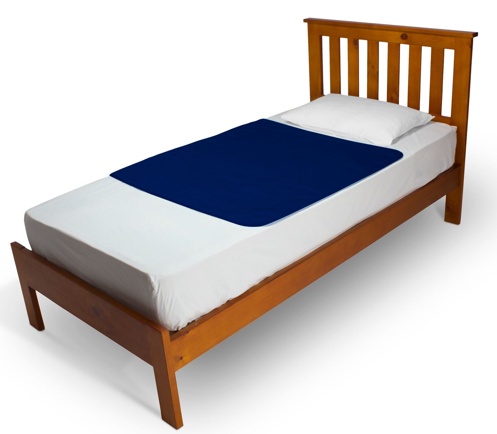 Brolly Sheets: Bed Pad without Wings - Navy image