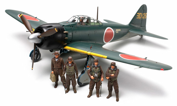 Tamiya 1/48 Mitsubishi A6M5/5a Zero - Fighter (Zeke) - Model Kit image
