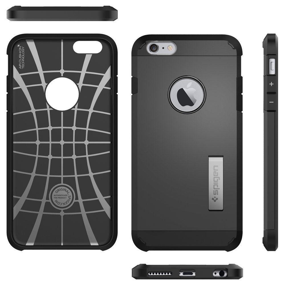 Spigen: iPhone 6s Plus - Tough Armour Case (Black) image