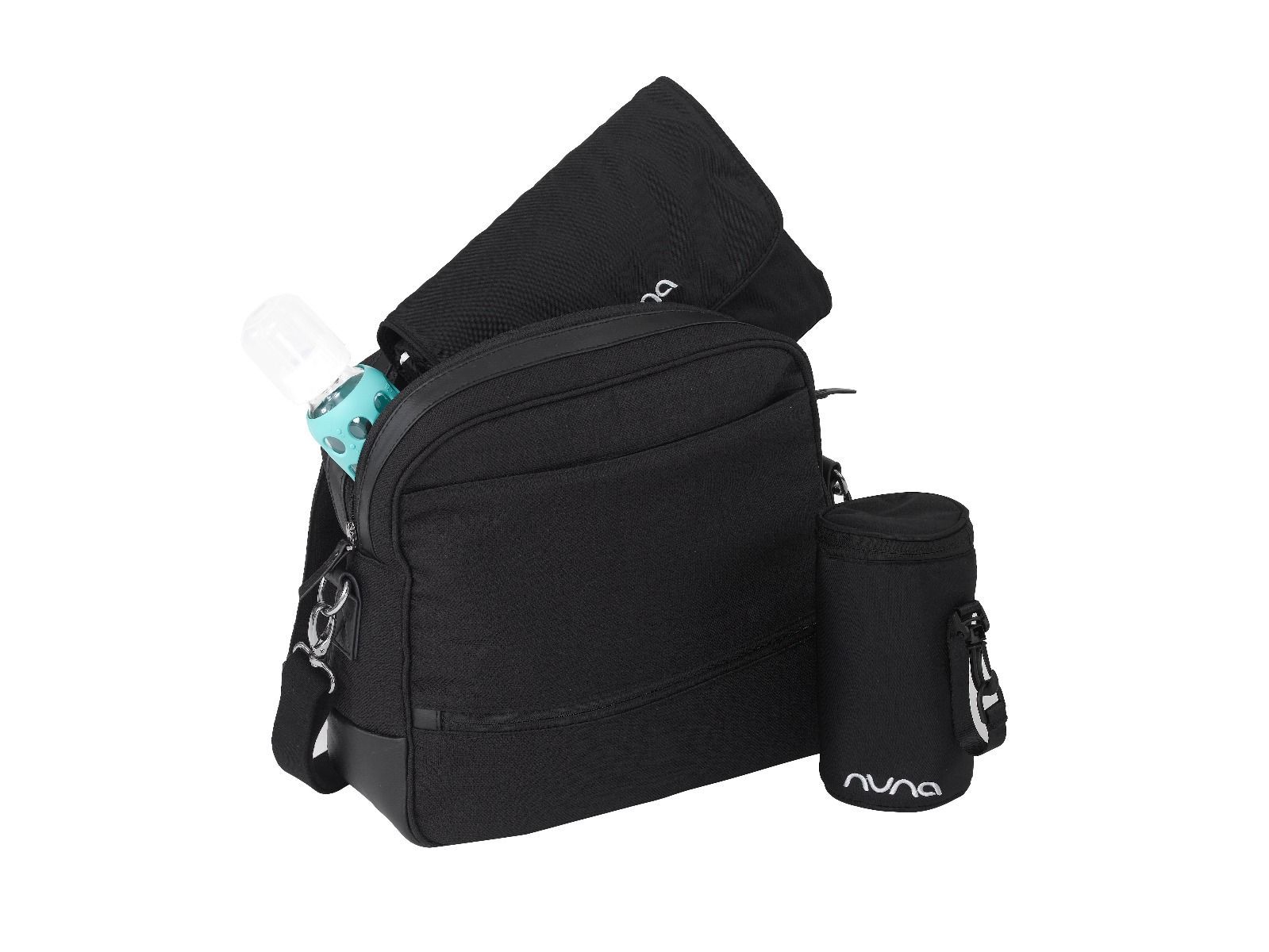 nuna nappy bag caviar