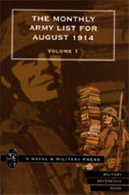 Monthly Army List for August 1914 by War Office image
