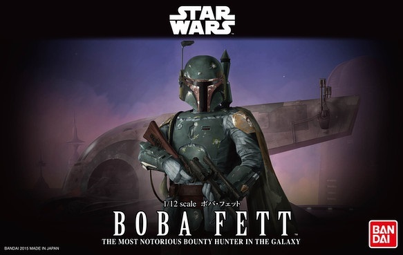 Star Wars: 1/12 Boba Fett - Model Kit image