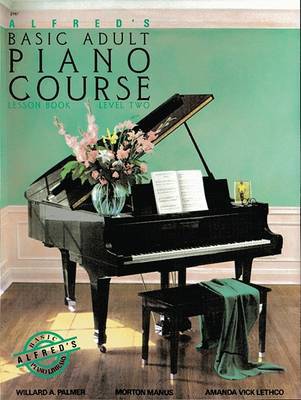 Alfred's Basic Adult Piano Course Lesson Book 2 by Manus Morton image
