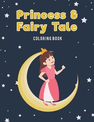 Princess & Fairy Tale Jumbo Coloring Book by Coloring Pages for Kids image