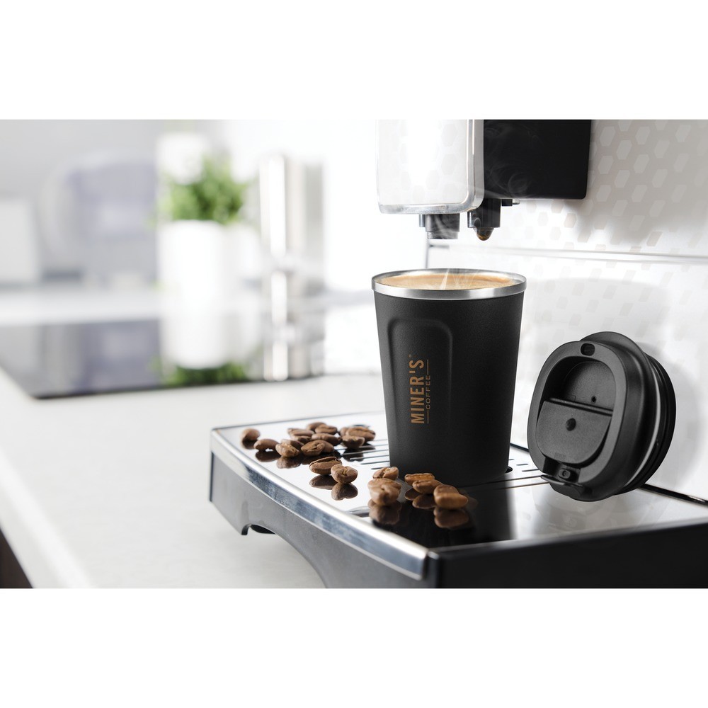Asobu Cafe Compact Coffee Mug (White) image