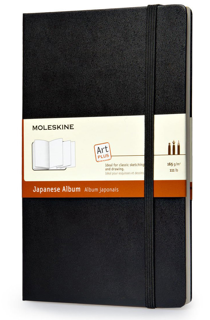 Moleskine Japanese Album (Large, Hard, Black)