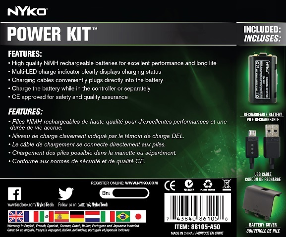 Nyko Xbox One Power Kit for Xbox One image