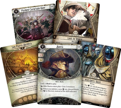 Arkham Horror: Carnevale of Horrors - Scenario Pack image