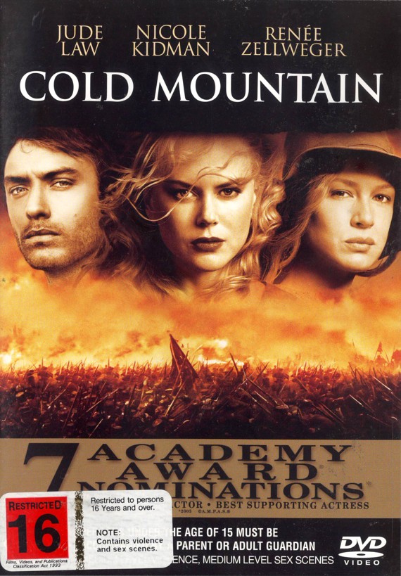 Cold Mountain on DVD image