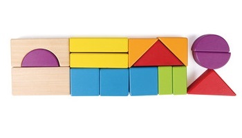 Hape: City Planner Block Set (Wooden 15pc) image
