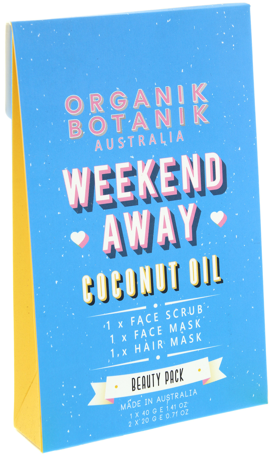 Organik Botanik - Weekend Away Hair & Facial Treatment Beauty Pack (Coconut Oil)