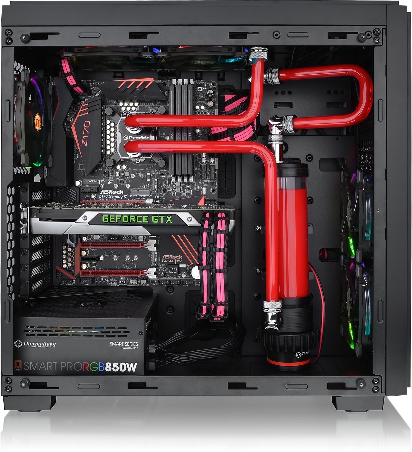 Thermaltake: Versa C23 Tempered Glass RGB Edition Mid-Tower Chassis image