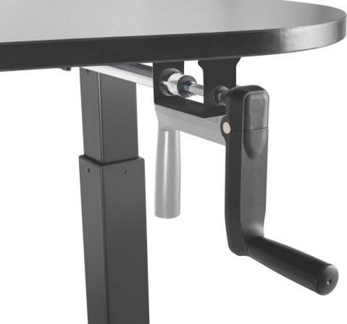 Lumi Manual Height Adjustable Gaming Desk for image