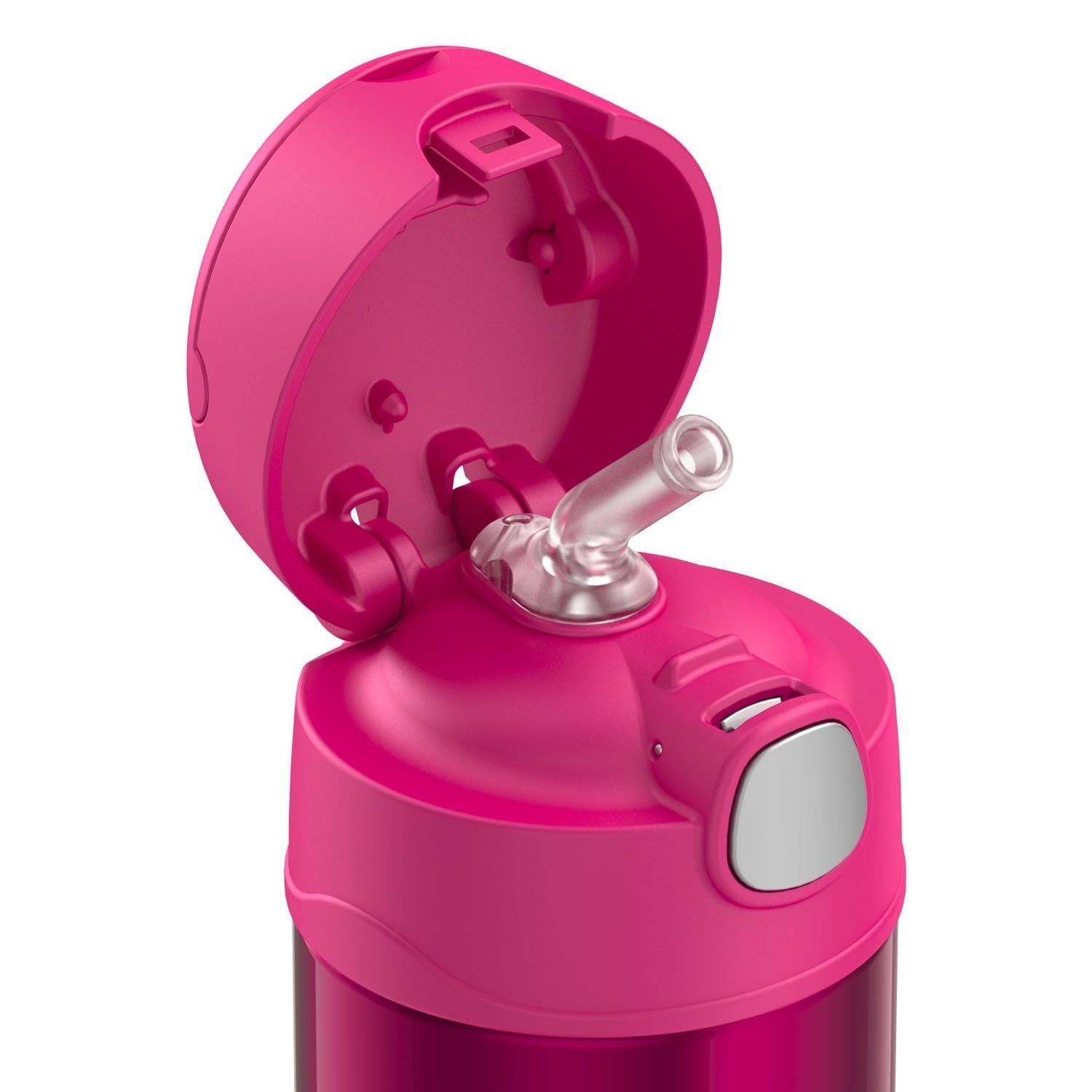 Thermos FUNtainer Straw Bottle Pink (355ml) at Mighty Ape NZ