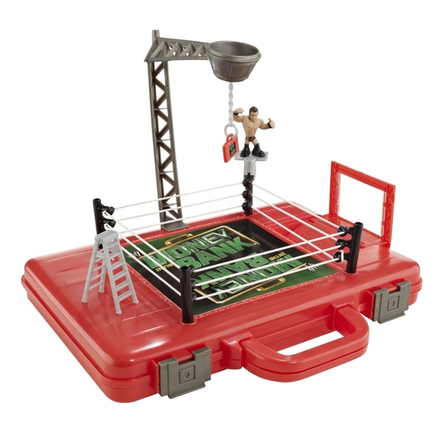 wwe money inthe bank playset