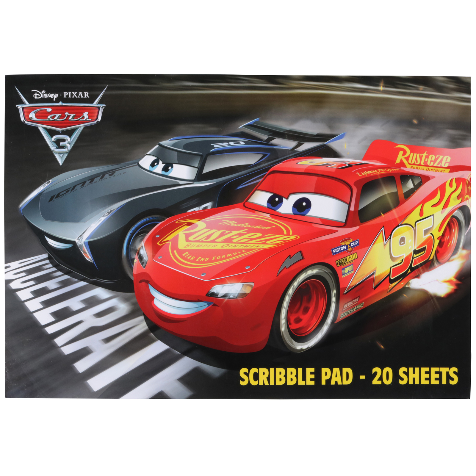 Disney Cars 3 Scribble Pad