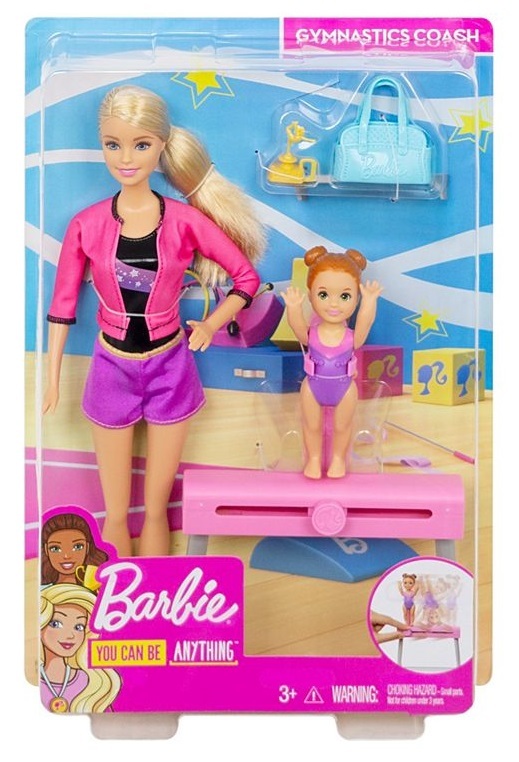 Barbie Careers - Gymnastic Coach Playset (Blond) image