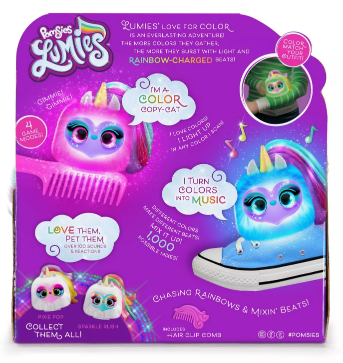 Lumies: Interactive Plush - Dazzle GoGo image