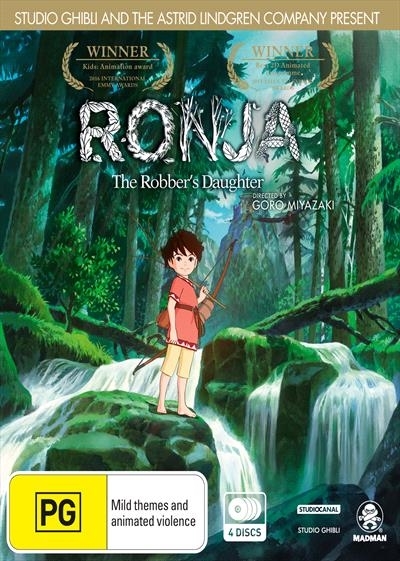 Ronja, The Robber's Daughter on DVD image