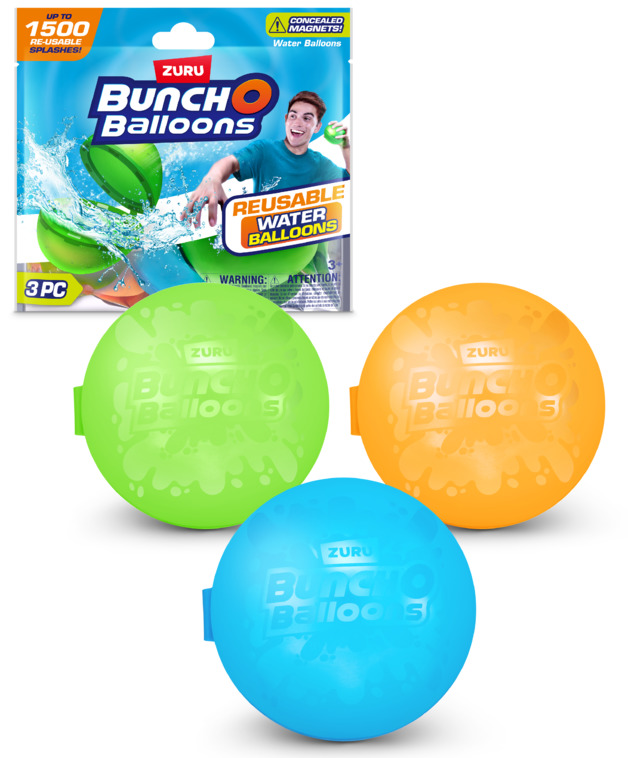 Buy Bunch O' Balloons Reusable Water Balloons 3Pack at Mighty Ape NZ