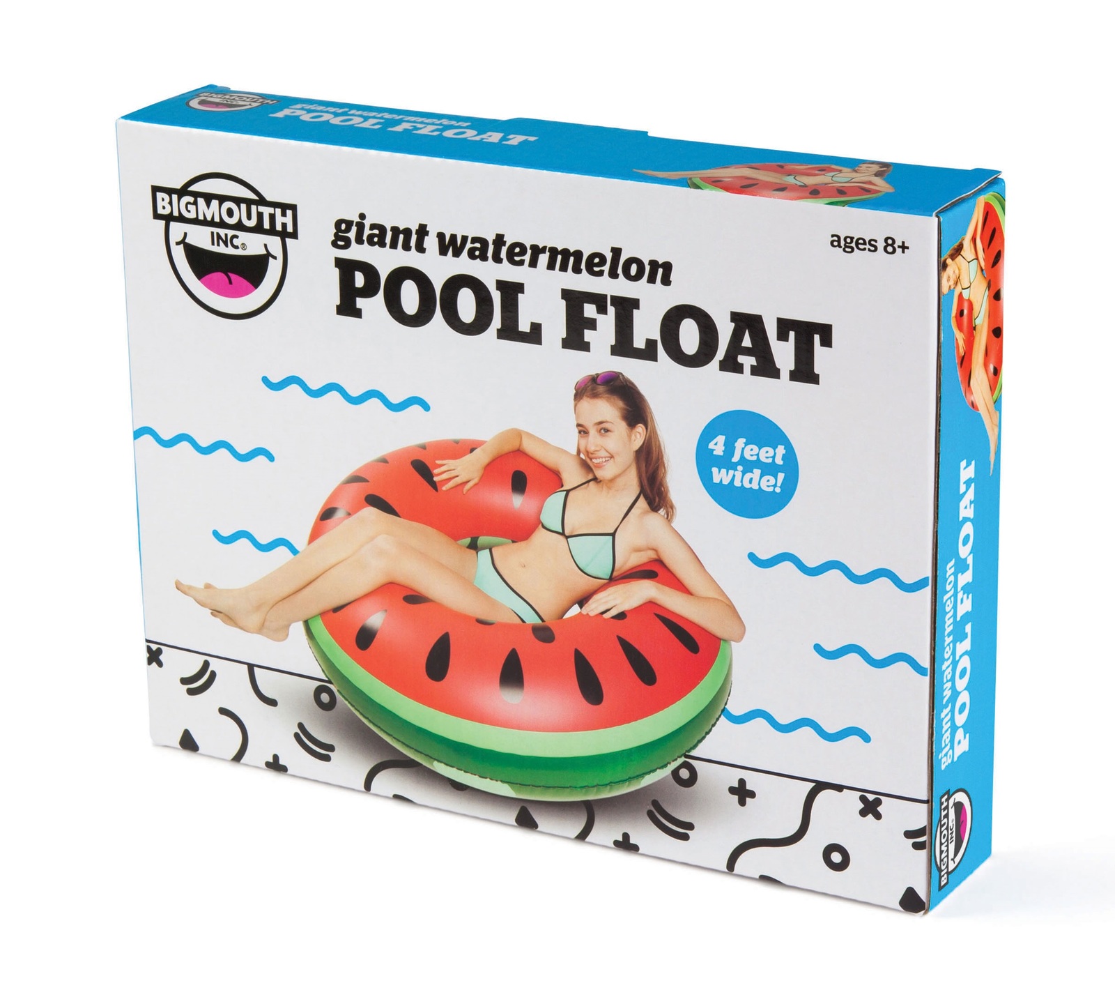 Giant Watermelon Pool Float at Mighty Ape NZ