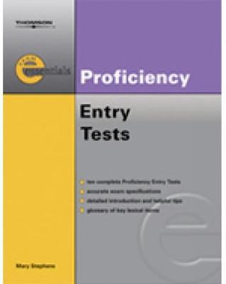 Exam Essentials: Proficiency Entry Test by Mary Stephens image
