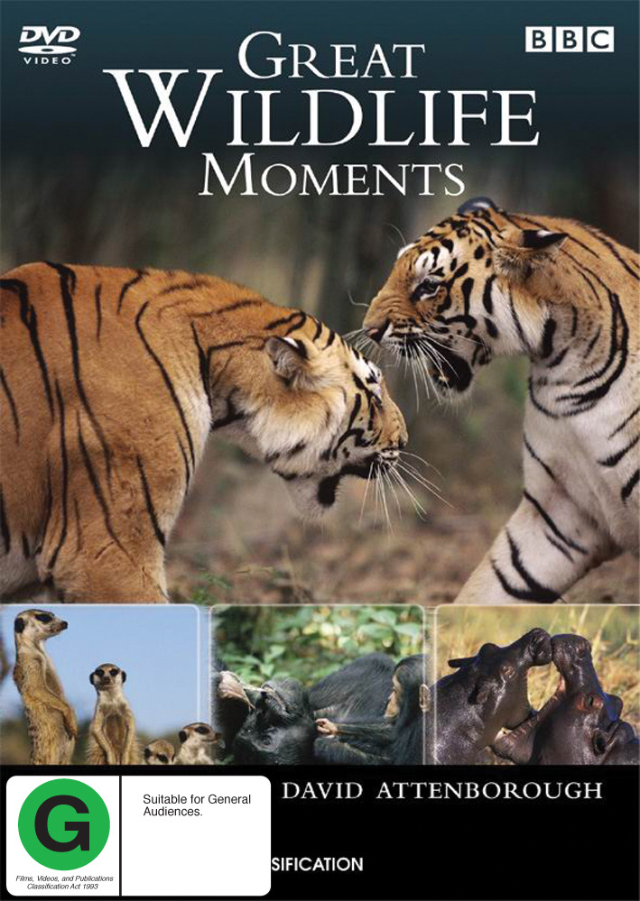 Great Wildlife Moments - David Attenborough on DVD image