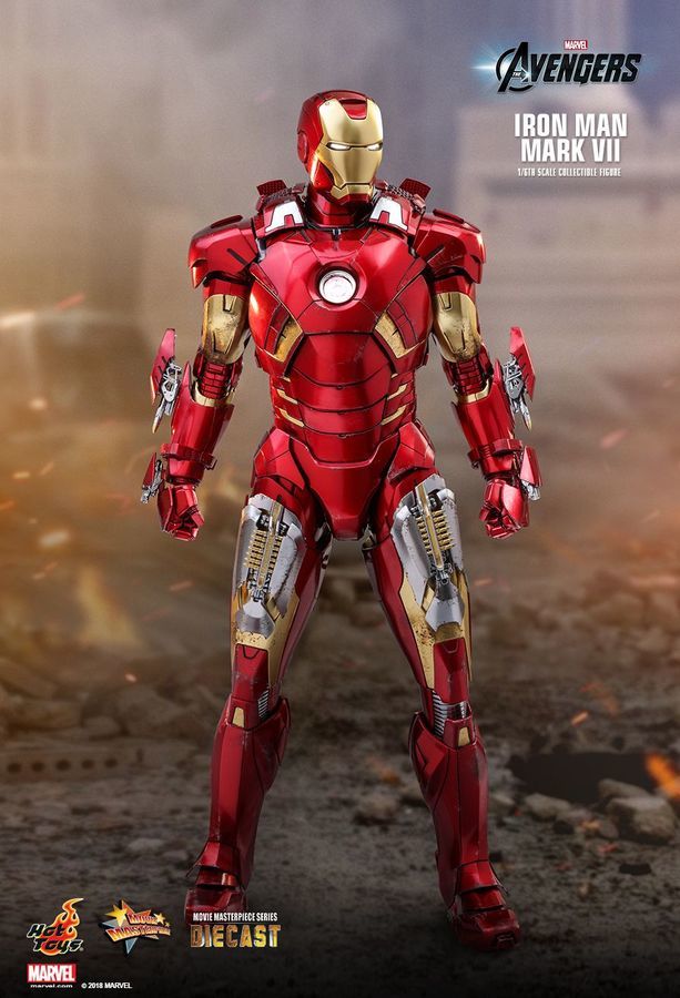 Marvel: Iron Man (Mark VI) - 1:6 Scale Diecast Figure