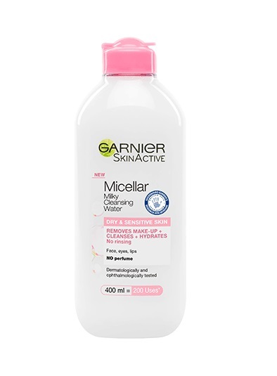 garnier milky cleansing water