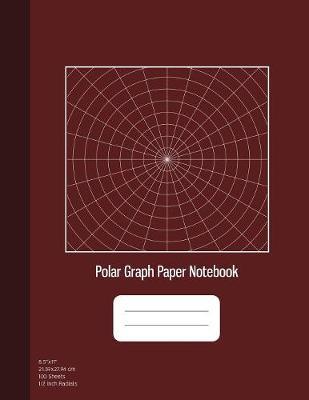 Polar Graph Paper Notebook image