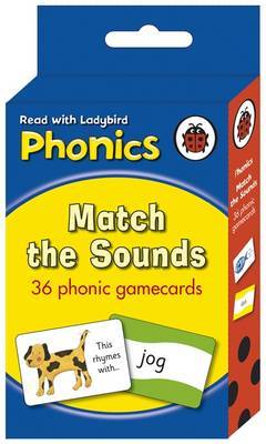 Phonics Flashcards: 36 Fun Phonic Game Cards by Ladybird image