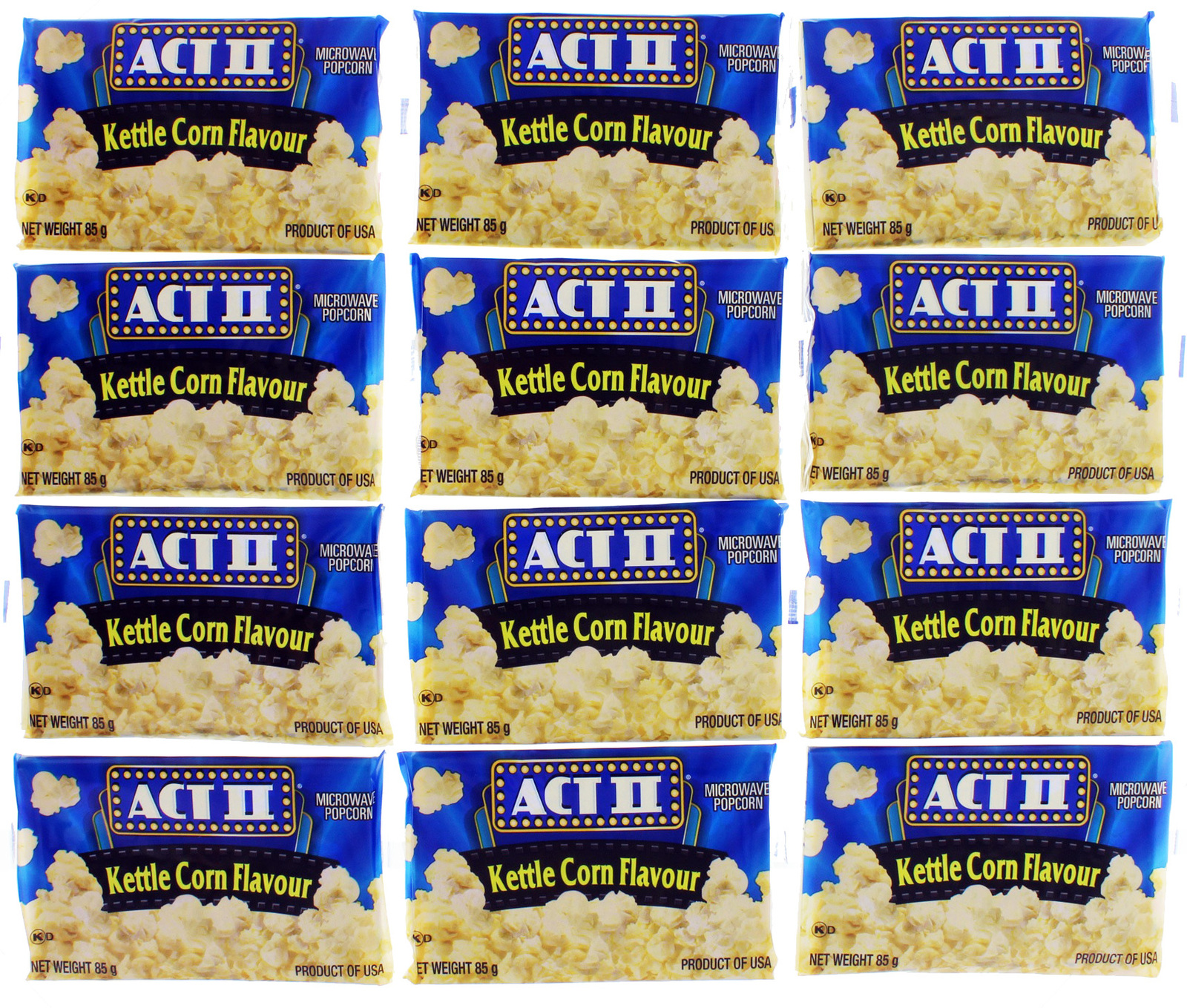 Act II Kettle Corn 85g (12 Pack) at Mighty Ape NZ