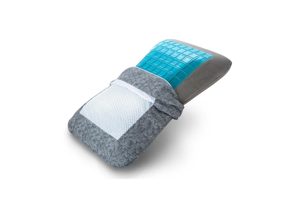 Royal Comfort Charcoal Gelcool Memory Foam Pillow at Mighty Ape NZ