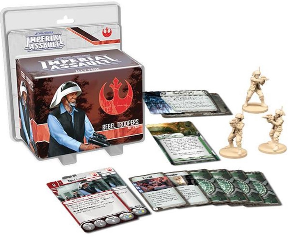 Star Wars: Imperial Assault – Rebel Troopers Ally Pack image