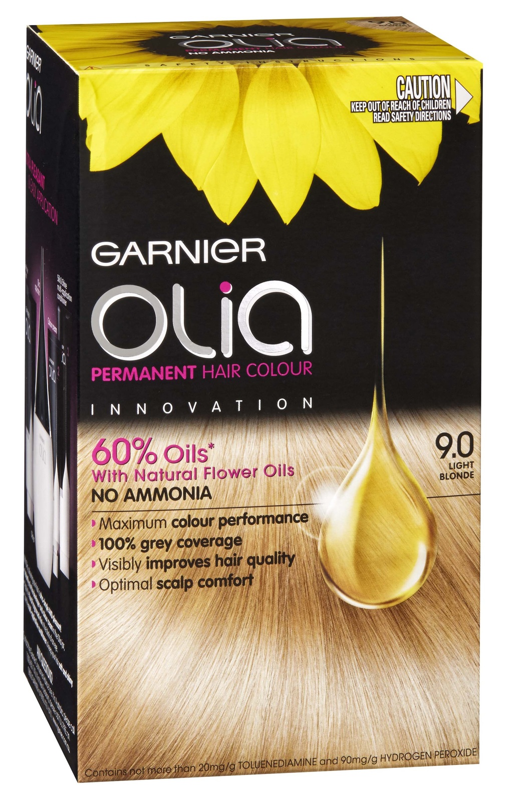 Garnier Olia Permanent Hair Colour 9 0 Light Blonde Images At