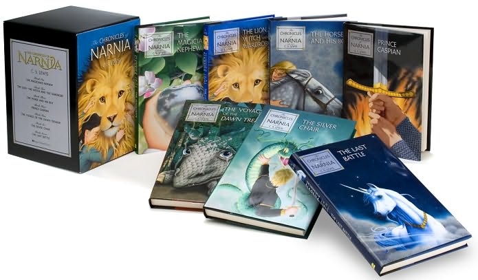 The Chronicles of Narnia Complete Box Set (Hardback, 7 books) by C.S Lewis image