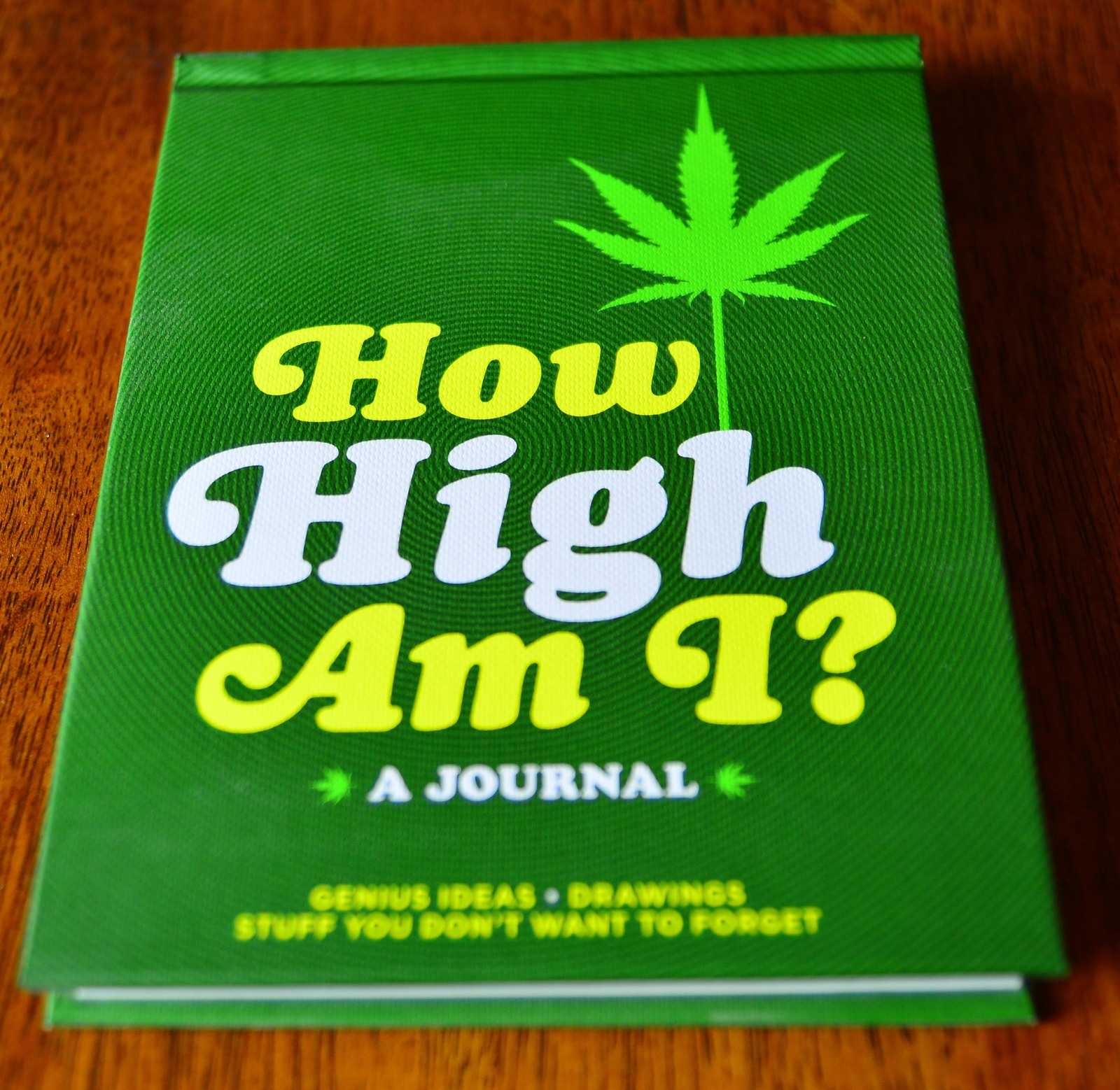 How High am I? A Journal by Books LLC Chronicle