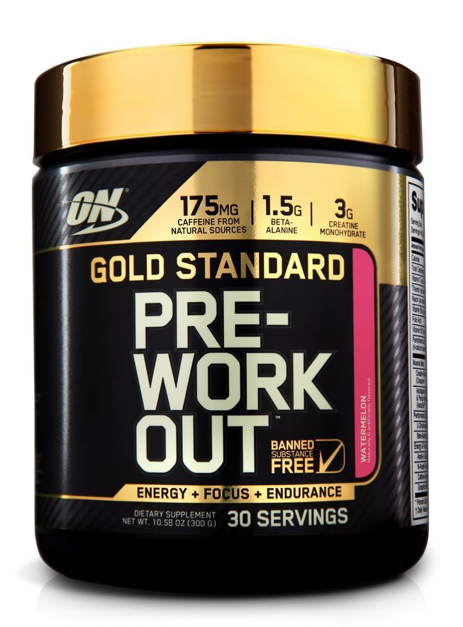 Optimum Nutrition Gold Standard Pre-Workout - Watermelon (300g/30 Servings)