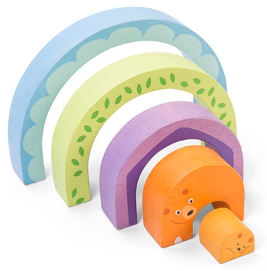 Petilou - Tunnel Puzzle Momma Bear image