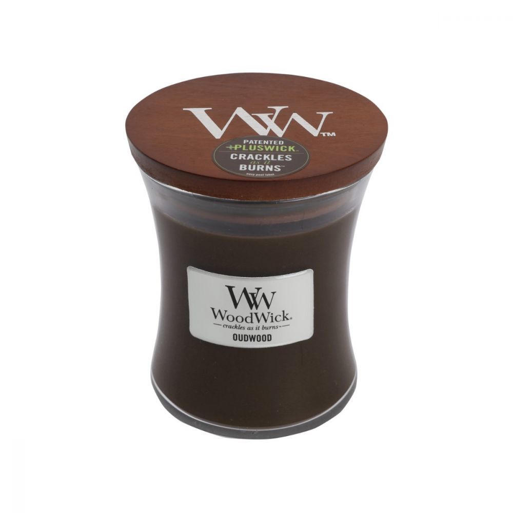 Woodwick Candle - Oudwood (Medium) image