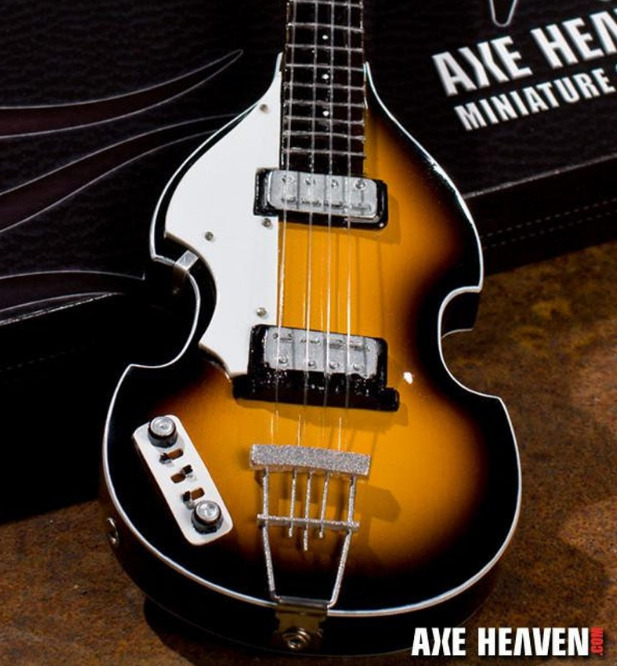 Axe Heaven: Miniature Replica - Paul McCartney Violin Bass Guitar (Fab Four) image