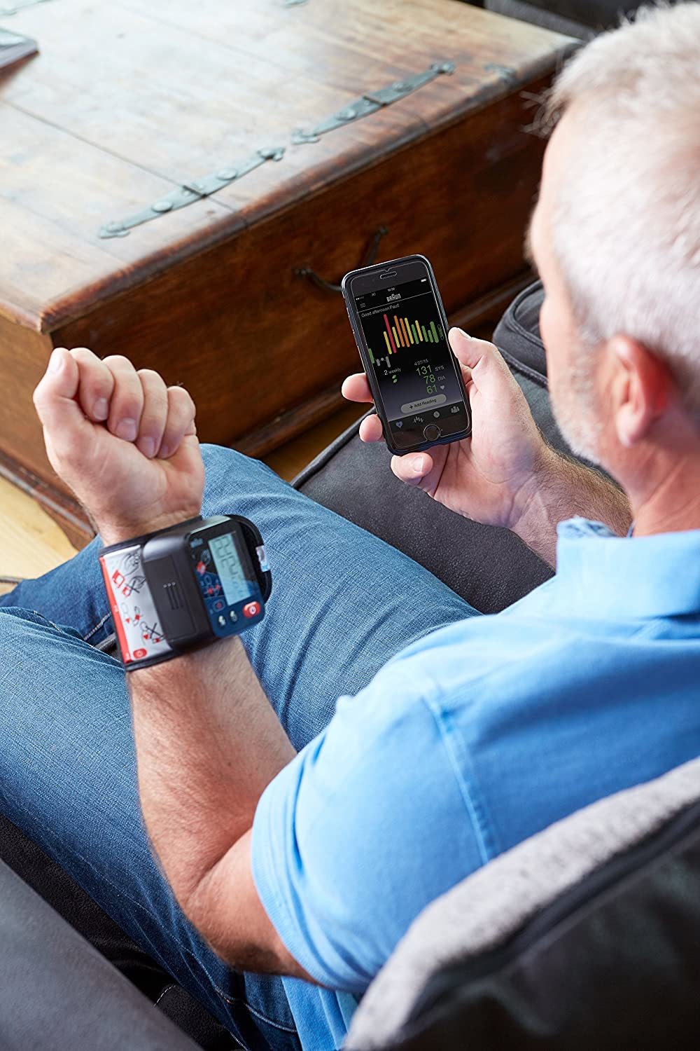 Braun Vital Scan Automatic Wrist Blood Pressure Monitor at Mighty Ape NZ