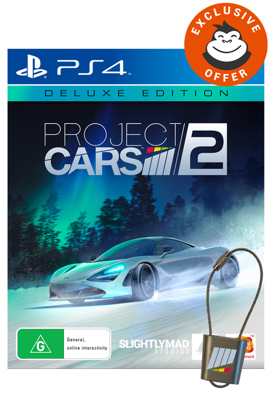 Project Cars 2 Deluxe Edition on PS4