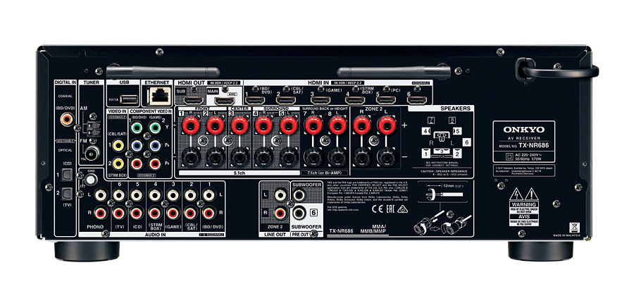 Onkyo: TX-NR686 7.2 Channel Network AV Receiver image