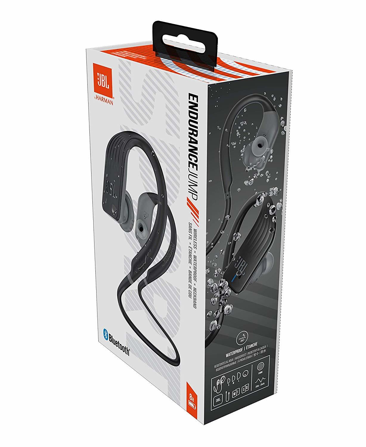 JBL Endurance Jump Bluetooth Headphones Black at Mighty Ape NZ