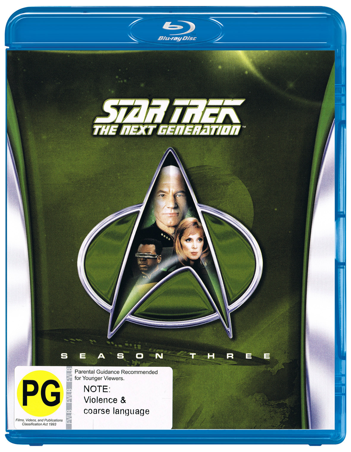 Star Trek The Next Generation - The Complete Third Season on Blu-ray image